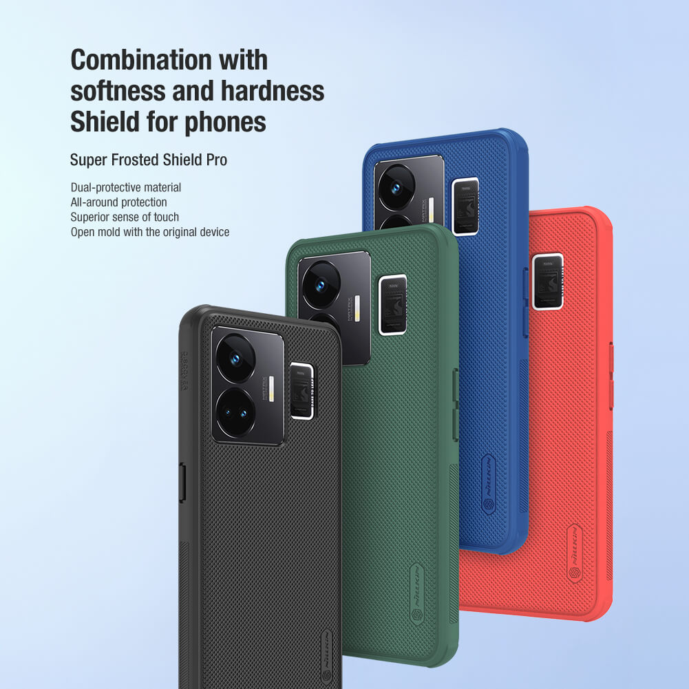 Чехол-крышка NILLKIN для Realme GT Neo 5, Realme GT3, Realme GT Neo 5 SE (серия Frosted shield Pro)